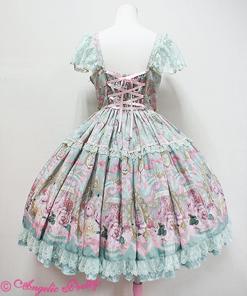 Rose Museum Tiered JSK by Angelic Pretty