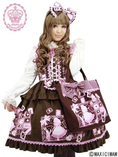 MAM/MAXICIMAM 黒猫アリスの不思議なティーパーティーOP Black Cat Alice's Strange Tea Party in the Country of Sweets JSK