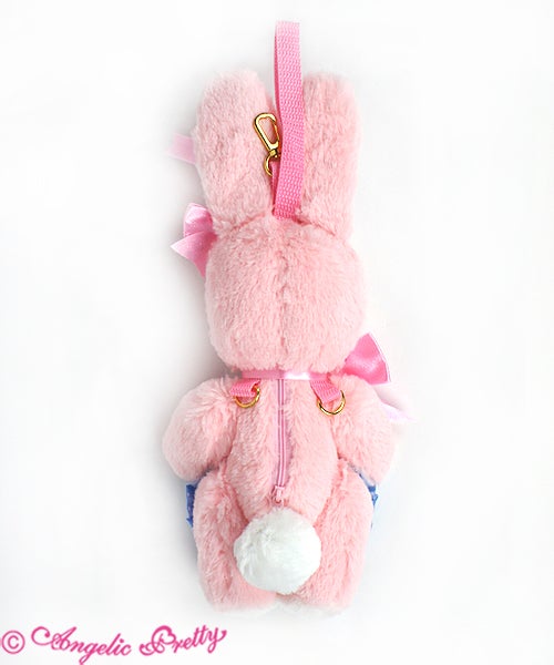 Peaceful Sleeping Lyrical Bunny Plush Doll Pouch by Angelic Pretty