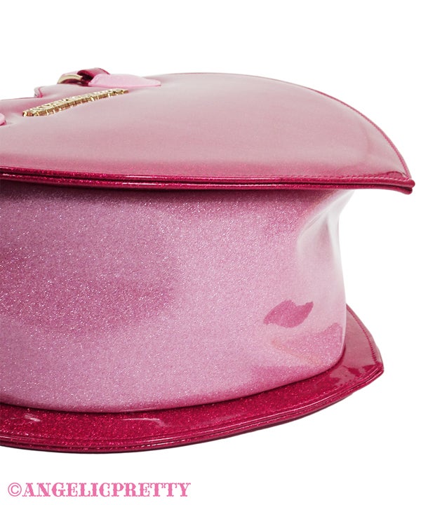 Glitter Love Heart Tote Bag (2022) by Angelic Pretty