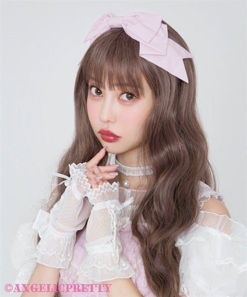 Lace up Doll Arm Warmers (2024) by Angelic Pretty