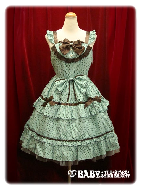 Polka Dot Ribbon Decoration JSK by Baby, the Stars Shine Bright