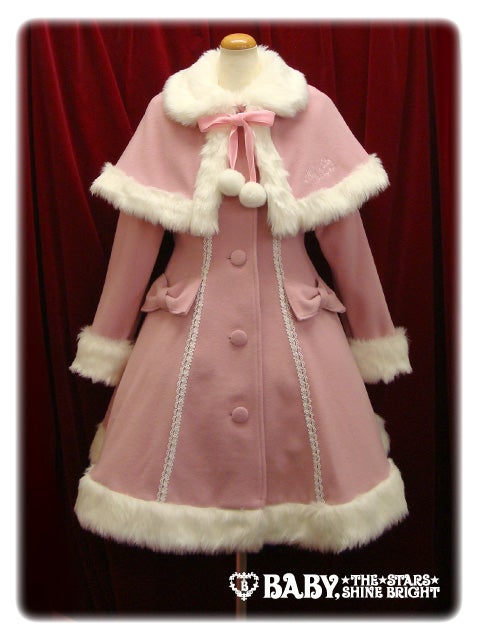 BABY Logo Embroidered Milky Coat (2010) by Baby, the Stars Shine