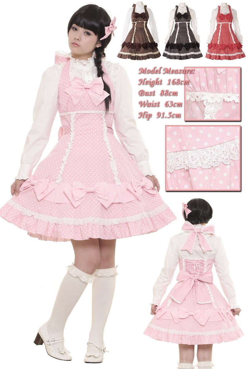 ロリィタ BODYLINE Wrap Ribbon Halter Neck JSK (L262) by Bodyline