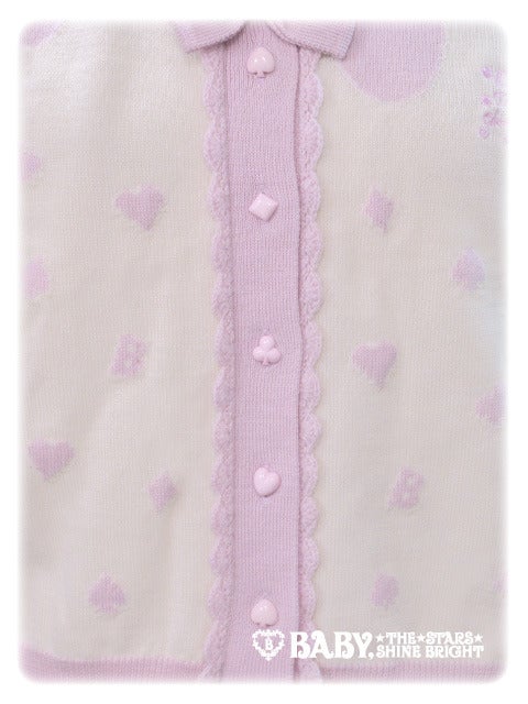 Chocolate Cards Cardigan by Baby, the Stars Shine Bright