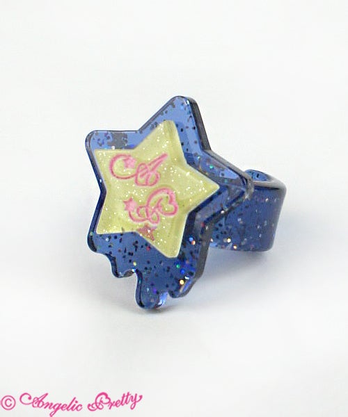 angelic pretty 星ロゴリング Melty Star Ring by Angelic Pretty