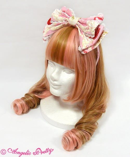Melty Berry Princess Head Bow by Angelic Pretty