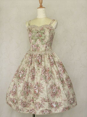 Classical Bouquet Bustier JSK by Victorian Maiden