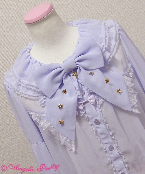 レディース AngelicPretty milky crossブラウス アカ