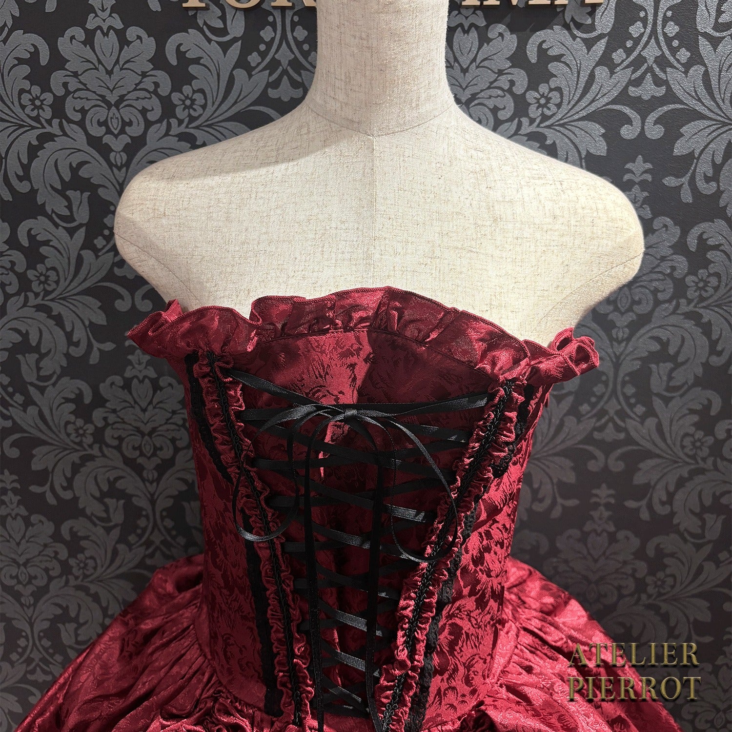 Rose Jacquard Bustle Corset OP (2025) by Atelier Pierrot