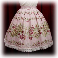 Cross Rose Print Skirt by Baby, the Stars Shine Bright