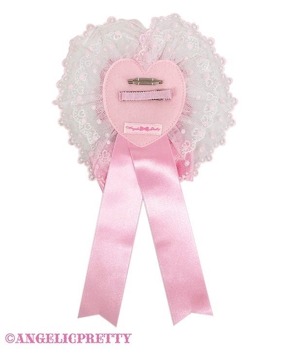 Happy Cakes Rosette Brooch (2026) by Angelic Pretty