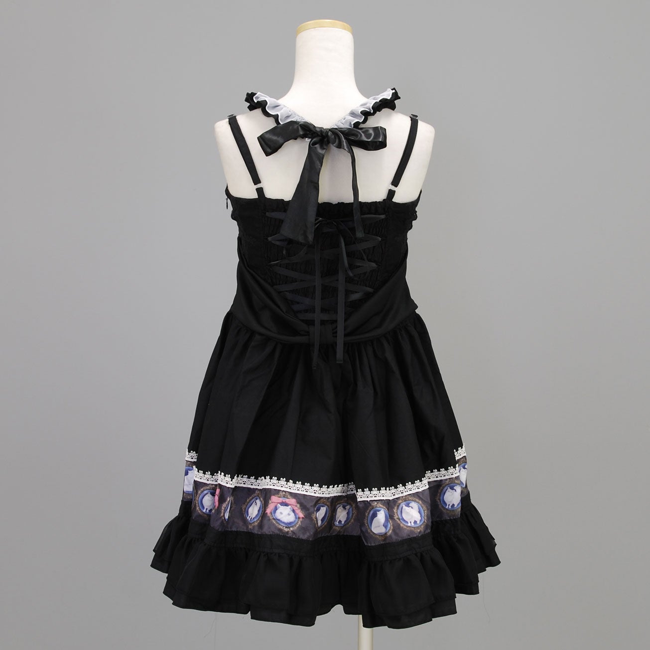 FRILL White Cat JSK by h.NAOTO