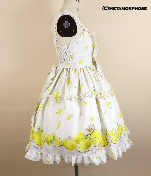 Dreaming Heart♡Lemon Buttondown JSK by Metamorphose Temps de Fille