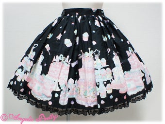 Decoration Dream Apron-Style Skirt by Angelic Pretty