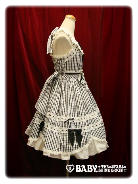 ジャンク品 BABY, THE STARS SHINE BRIGHT JSK Lattice Check JSK by Baby, the Stars Shine Bright