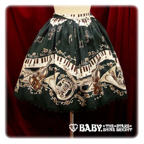 Dance of the Black Cats Skirt by Alice and the Pirates