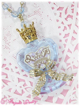 Glass Bottle of Tears Necklace by Angelic Pretty