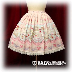 Merry Sweet Castle Print Skirt by Baby, the Stars Shine Bright