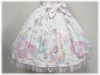 Toy Parade Skirt by Angelic Pretty