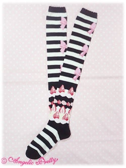 Triple Tart Striped OTKs by Angelic Pretty