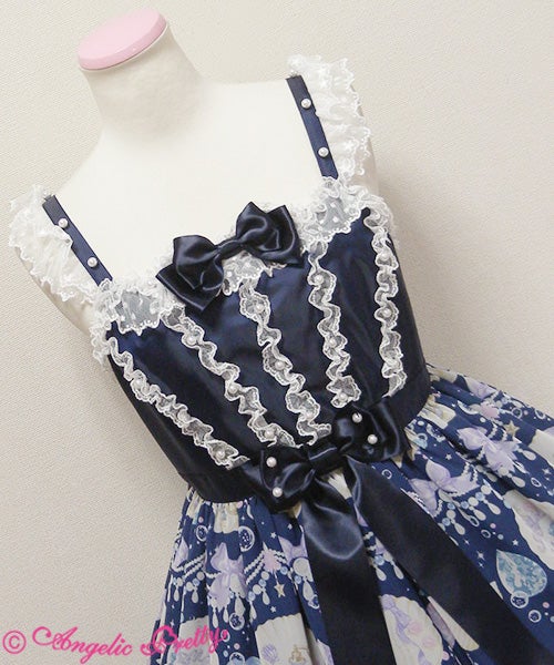 Jewel Marine Tiered JSK by Angelic Pretty