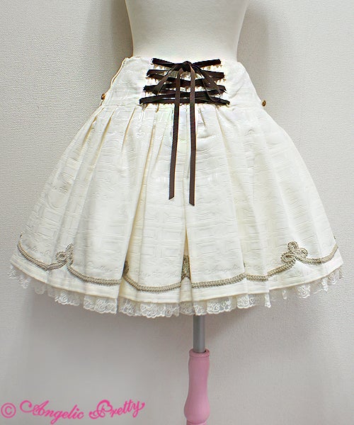 Melty Whip Chocolate Skirt by Angelic Pretty