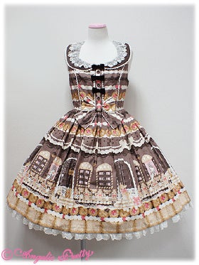 Sweet Cream House JSK with Collar by Angelic Pretty