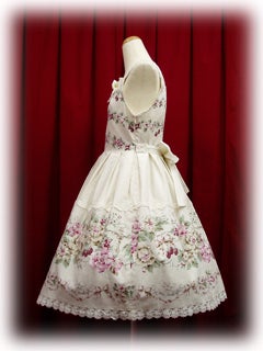 Cross Rose Print JSK II by Baby, the Stars Shine Bright