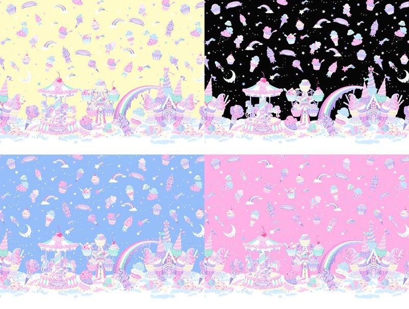 Milky Planet Skirt by Angelic Pretty