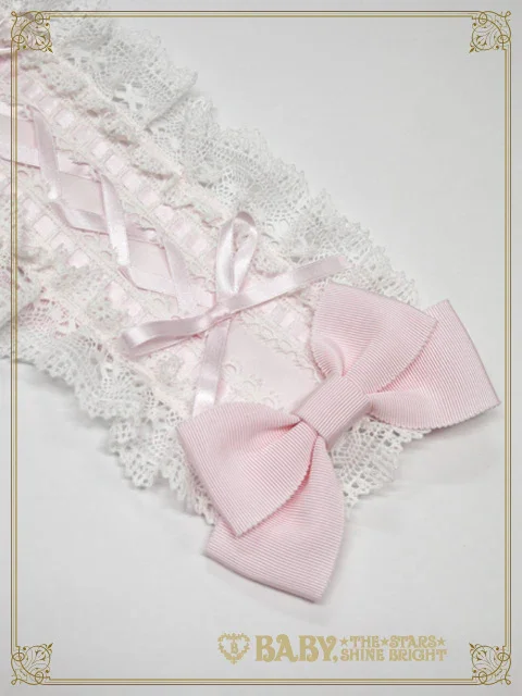 Ladder Lace Spindle Headdress (sateen) (2025) by Baby, the Stars