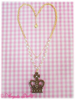 Sweet Crown Necklace by Angelic Pretty