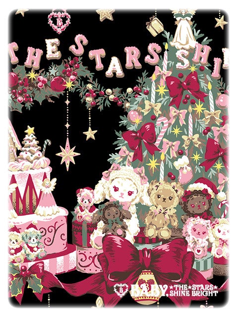 Kumya chan's Christmas Holly Night Scallop JSK by Baby, the Stars