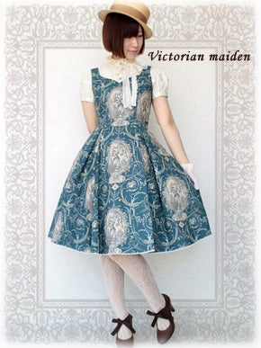 アンティーク キルト ⑧ Noble Lady JSK by Victorian Maiden