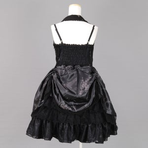 FRILL V-neck Instrument Print JSK by h.NAOTO