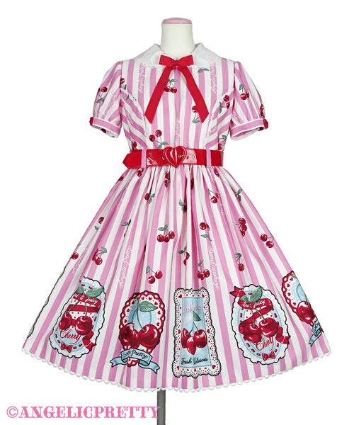 Angelic Pretty Cherry stamp ワンピース カチューシャ 68bqXRJX3wFw1Aq1Hw0HzLoTPSmTRO