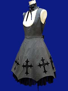 Rose Cross Print JSK by Moi-même-Moitié