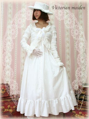 Lace Long Room Wear OP by Victorian Maiden
