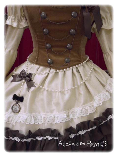 Milky Rail Train Nella Dress Set by Alice and the Pirates