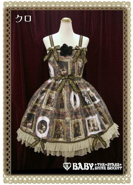 BABY バロック柄 JSk Searching for Baroque JSK by Baby, the Stars Shine Bright