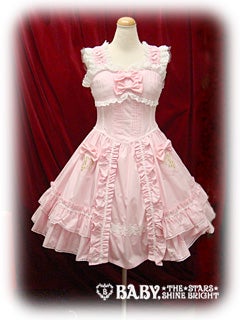 BABY THE STARS SHINE BRIGHT JSK タグ付き Pocket Embroidery JSK (2010) by Baby, the Stars Shine Bright
