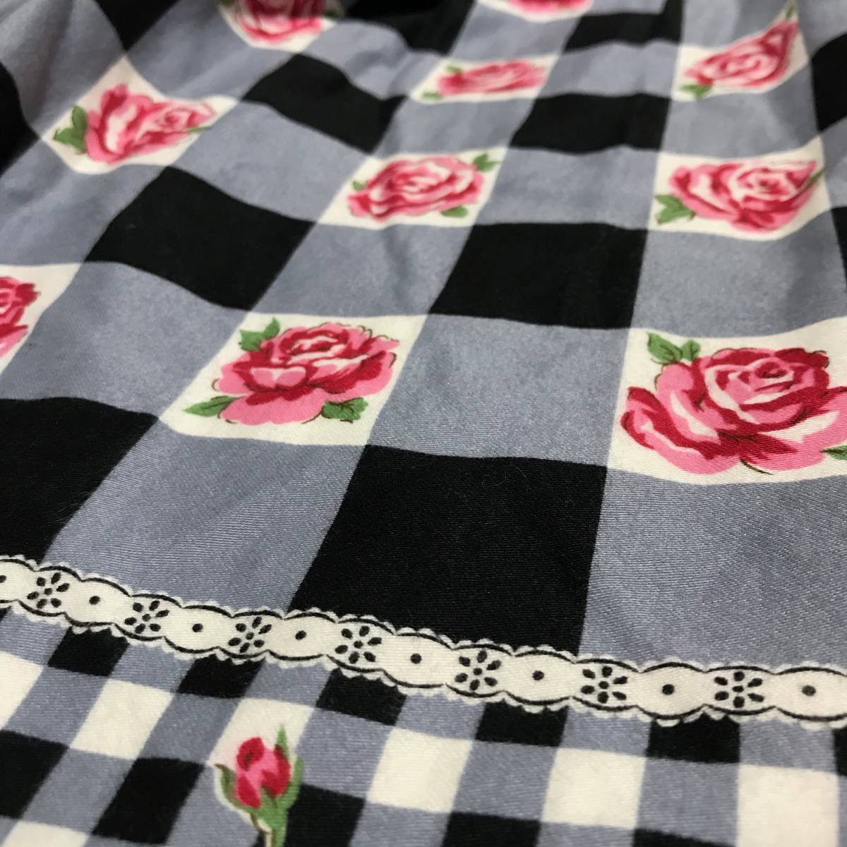 Block Check Rose JSK by Emily Temple Cute