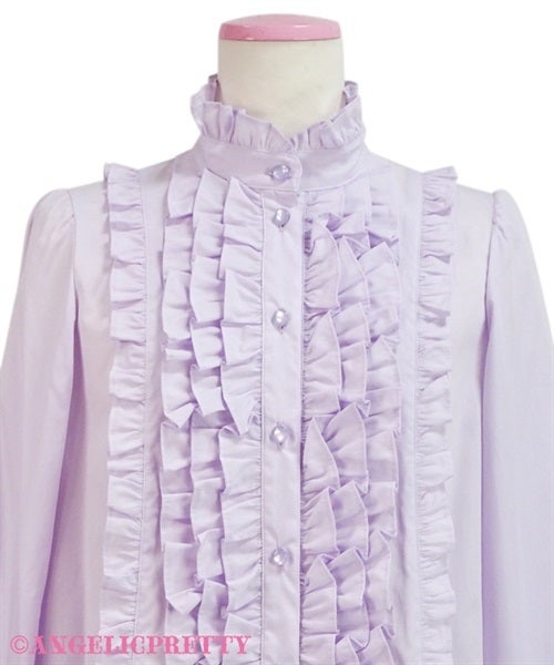 Charming Stand-up Collar Blouse by Angelic Pretty