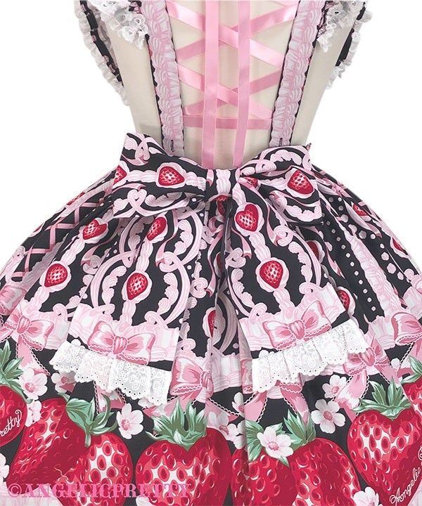 Decoration Strawberry Skirt by Angelic Pretty