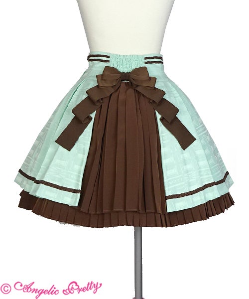 Melty Ribbon Chocolate Skirt (2019) by Angelic Pretty