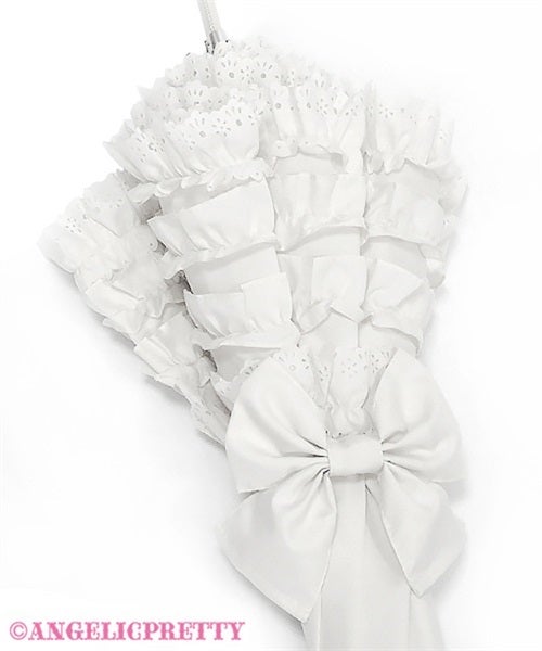 Frill Millefeuille Umbrella (2023 3nd Release) by Angelic Pretty