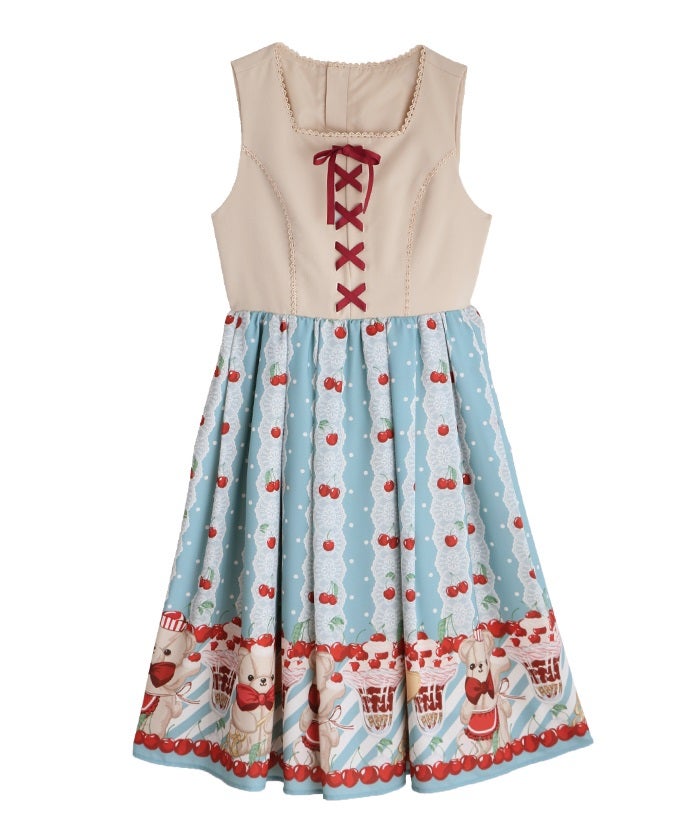 EーGirls グッズ Kawaii ~ Cherry Parfait Switching JSK by Axes Femme