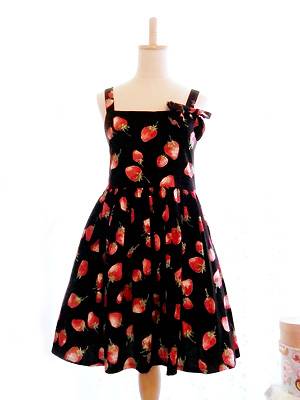 Very Strawberry Camisole JSK by Jane Marple