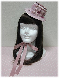 Fancy Melody Mini Hat by Angelic Pretty