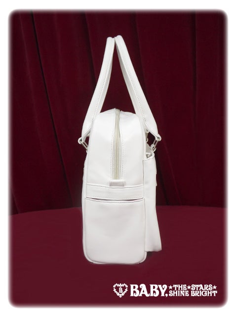 School BAG with Heart Shape Pass Case by Baby, the Stars Shine Bright